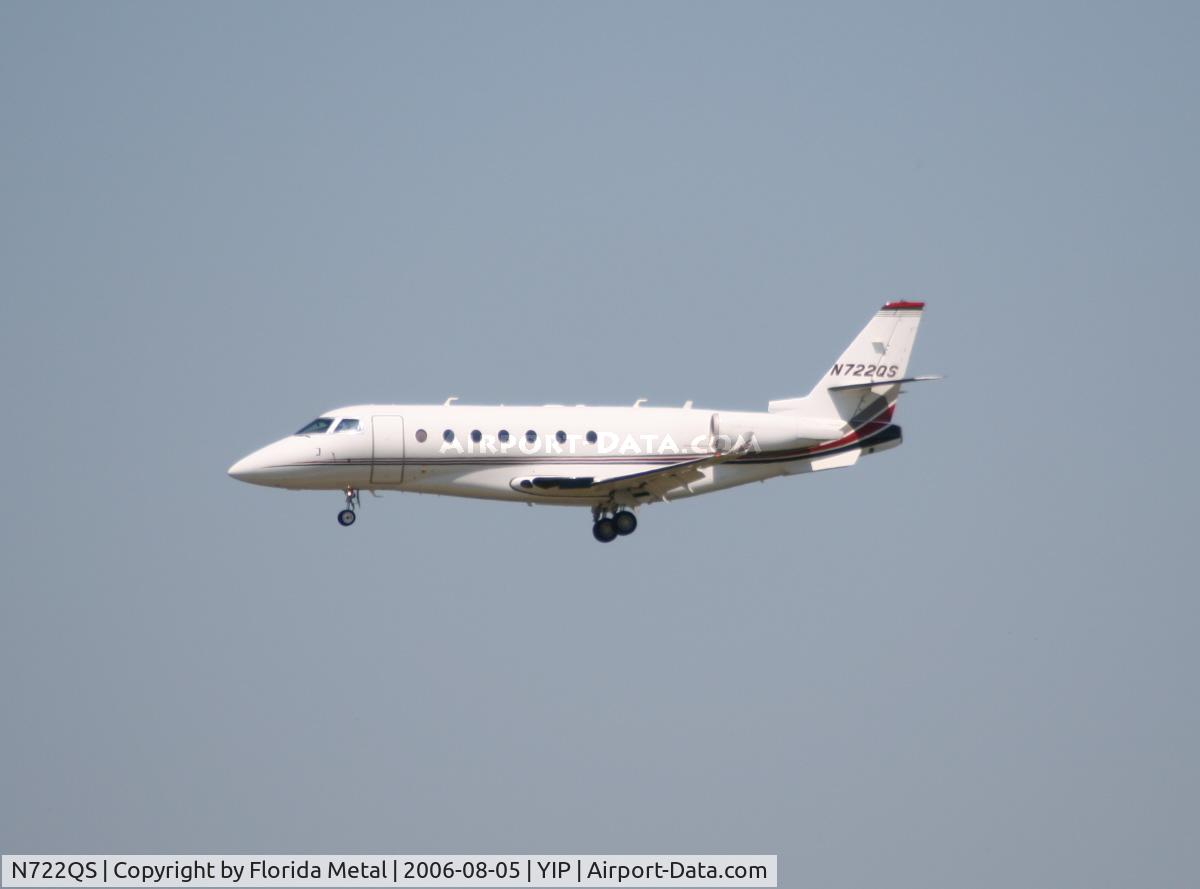 N722QS, 2004 Israel Aircraft Industries Gulfstream 200 C/N 093, Net Jets