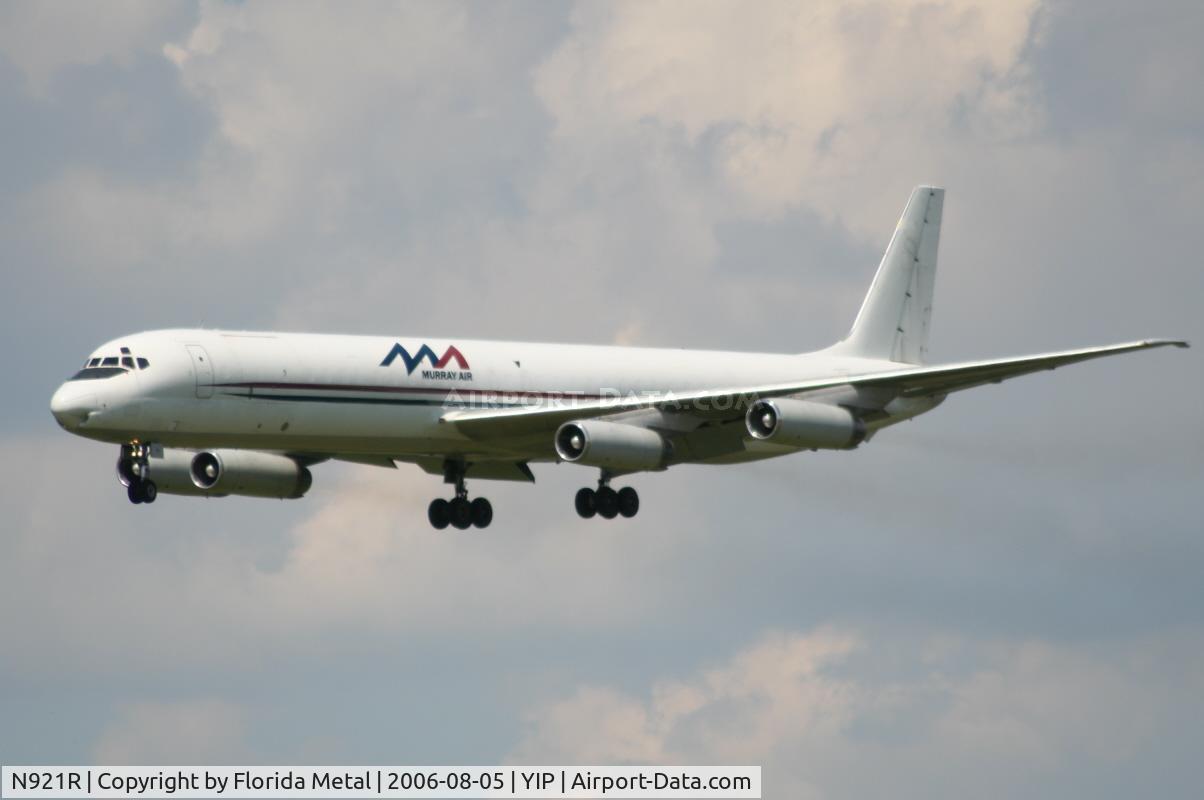 N921R, 1970 McDonnell Douglas DC-8-63F C/N 46145, Murray Air