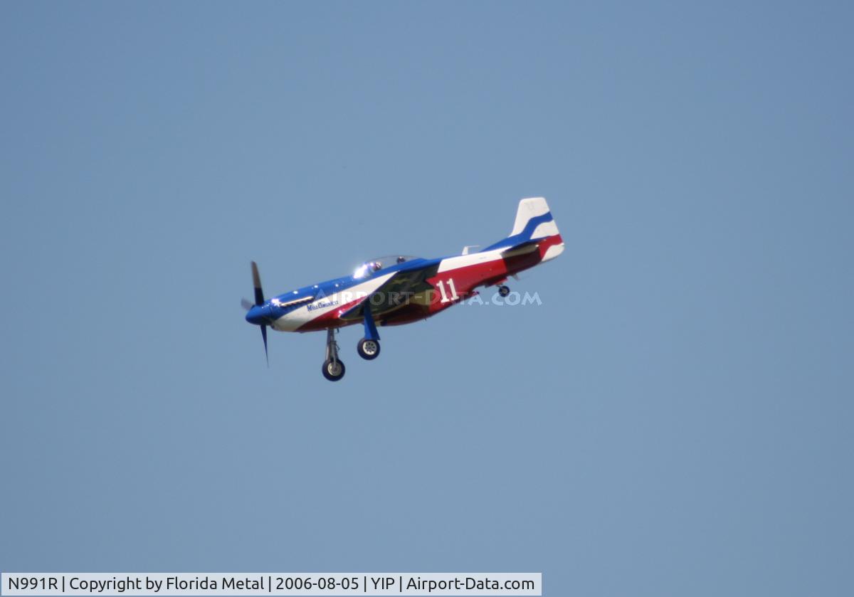 N991R, 1993 North American P-51D Mustang C/N 122-41076, P-51