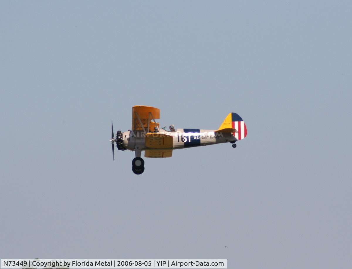 N73449, 1942 Boeing A75N1(PT17) C/N 75-3546, Coast Guard