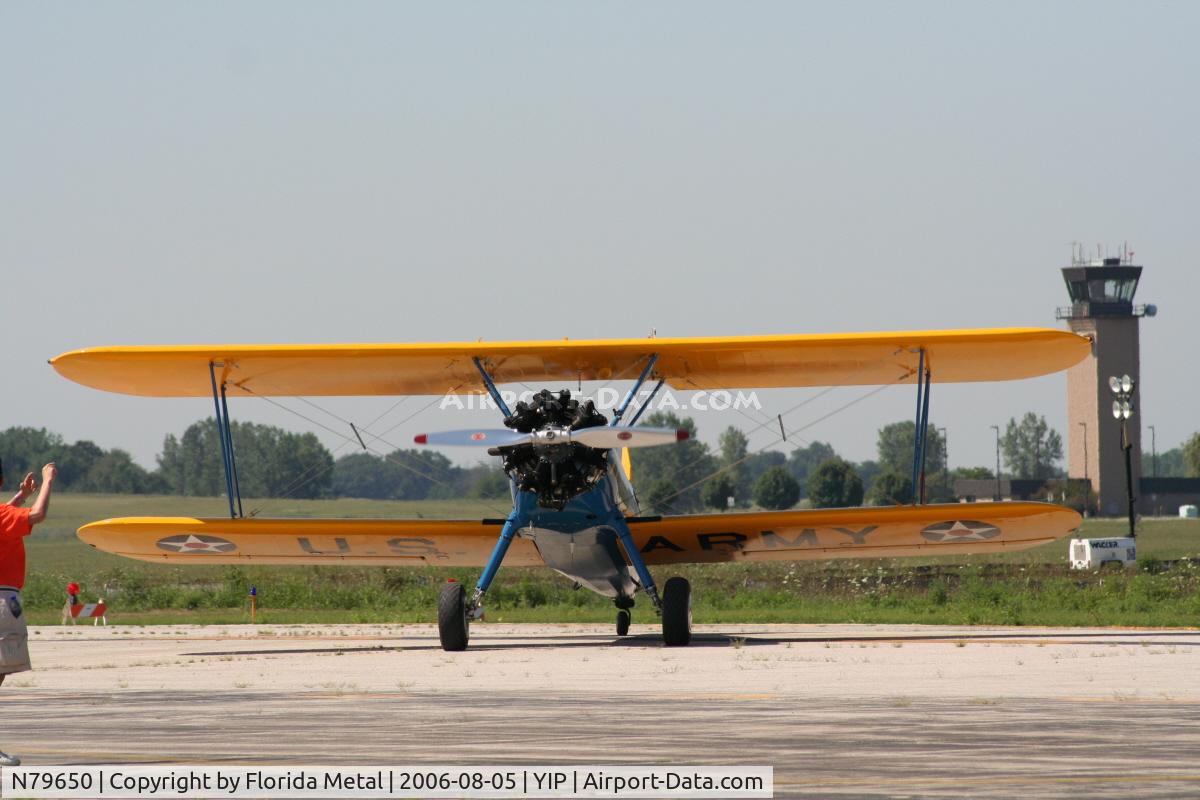N79650, 1944 Boeing E75N1 C/N 75-5770, Bi plane