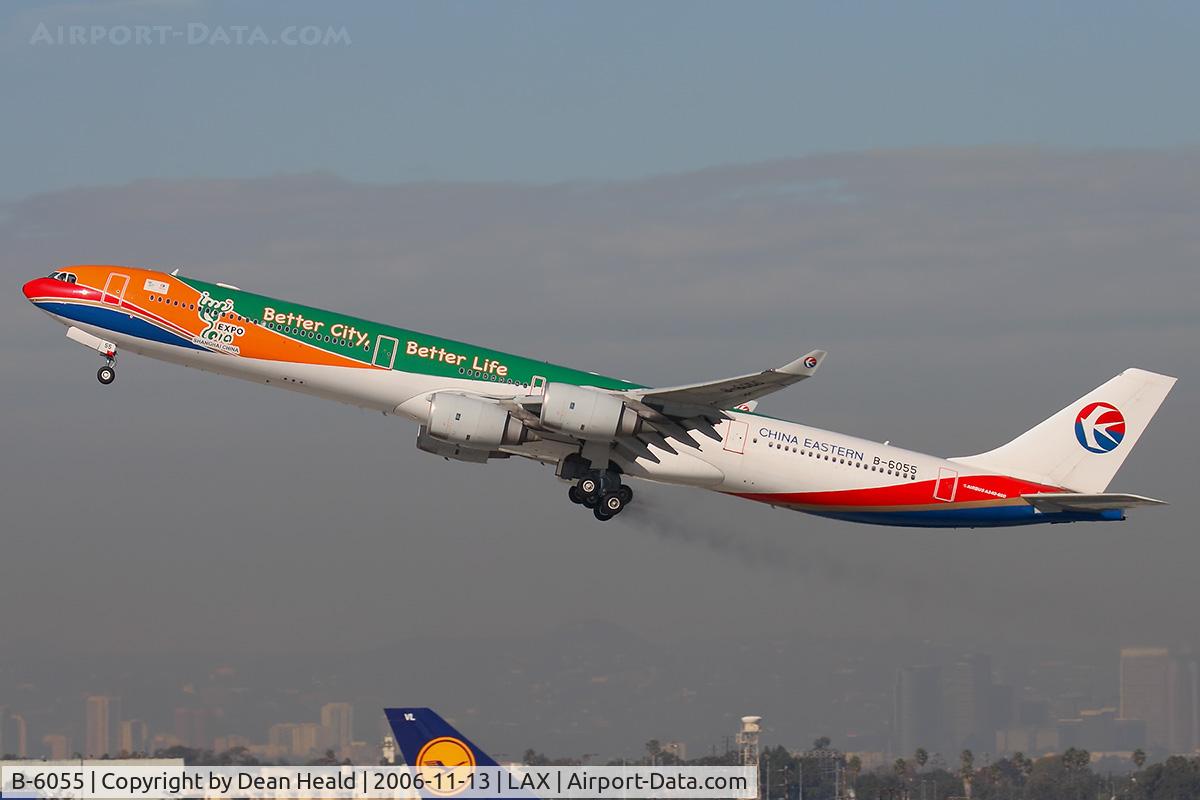 B-6055, 2004 Airbus A340-642 C/N 586, China Eastern B-6055 