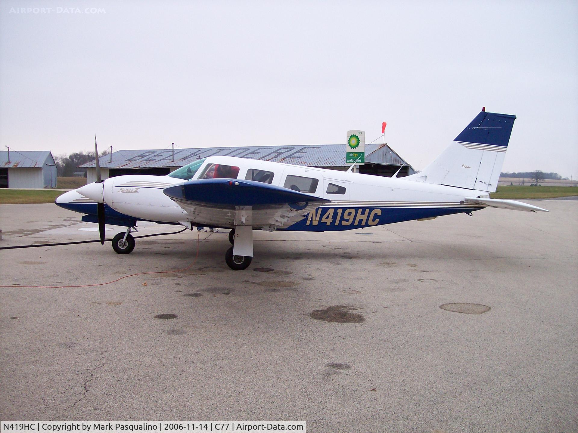 N419HC, 1978 Piper PA-34-200T C/N 34-7870376, Piper PA-34-200T