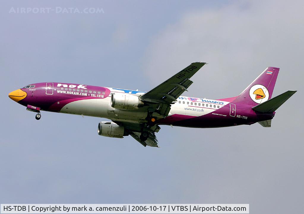 HS-TDB, 1990 Boeing 737-4D7 C/N 24831, B.737