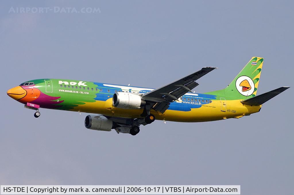 HS-TDE, 1992 Boeing 737-4D7 C/N 26612, B.737