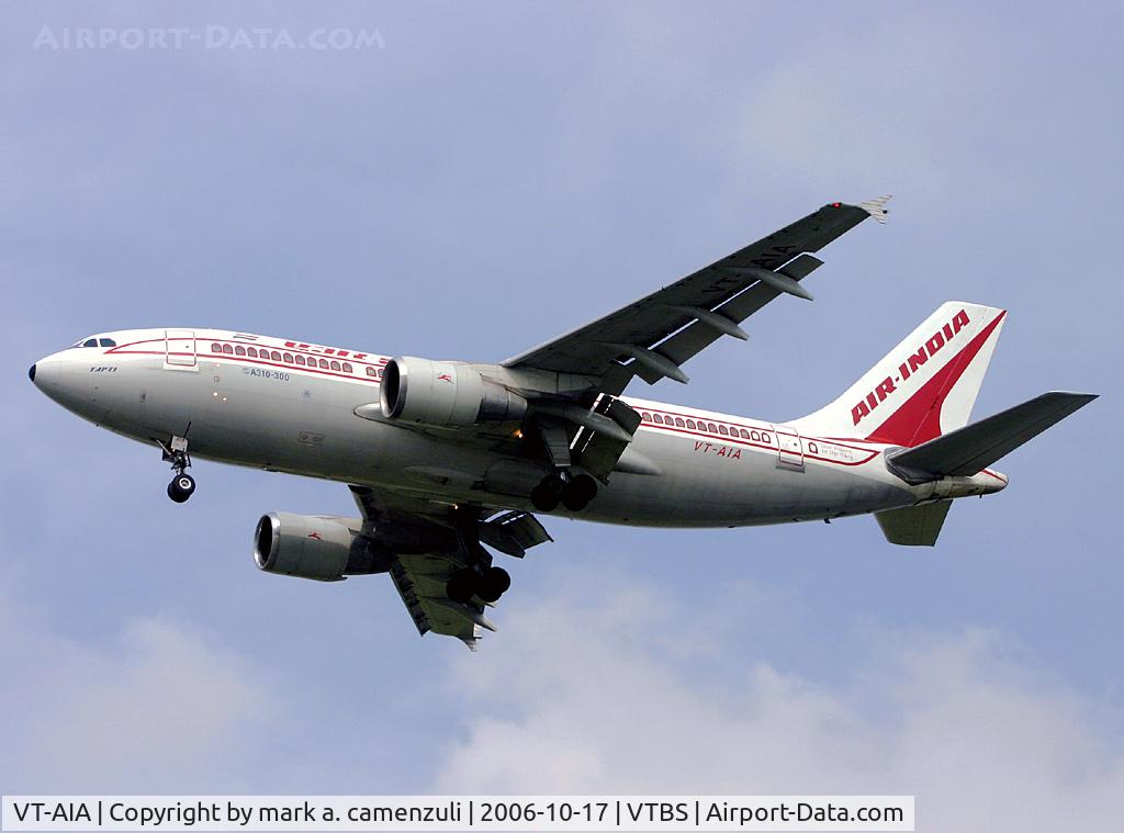 VT-AIA, 1992 Airbus A310-324 C/N 665, A.310