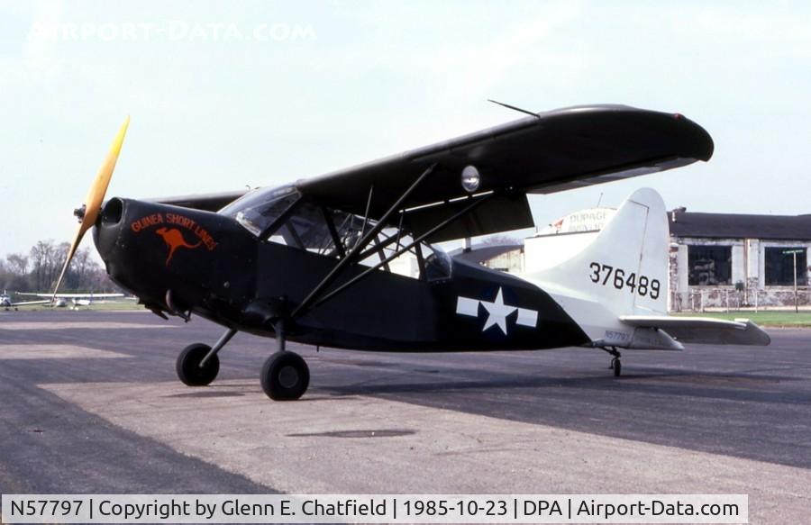 N57797, Stinson L-5 Sentinel C/N 76-489, L-5 42-98248