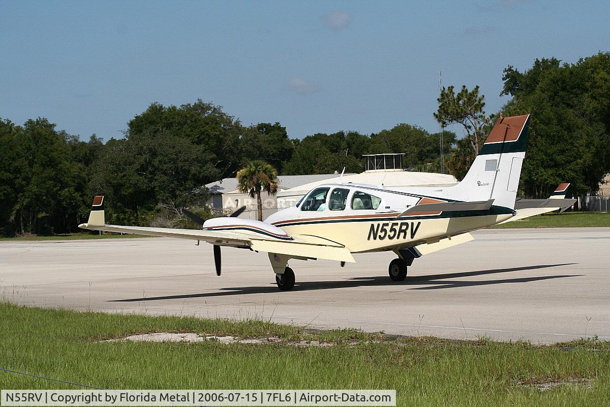 N55RV, 1975 Beech 95-B55 (T42A) Baron C/N TC-1828, Spruce Creek