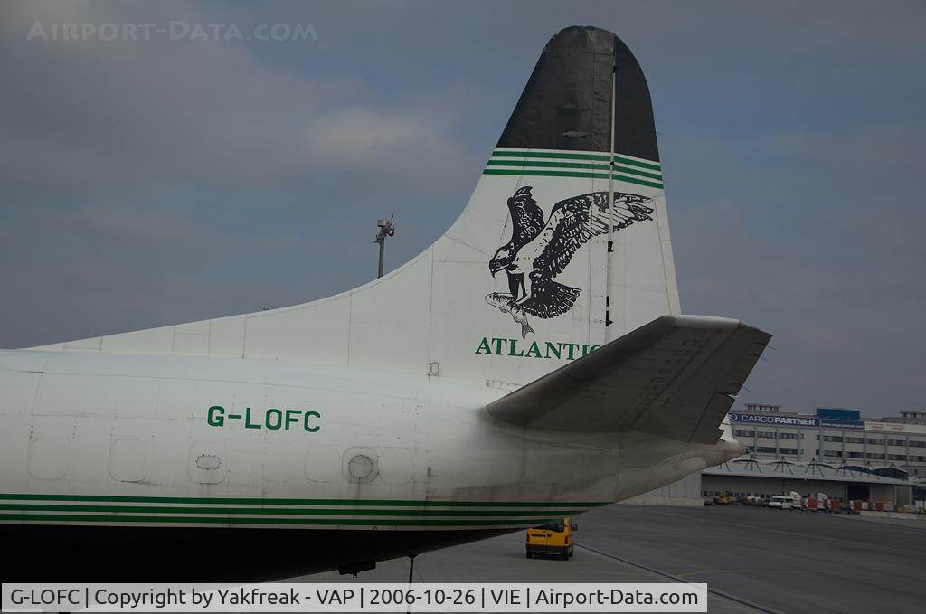 G-LOFC, 1959 Lockheed L-188C(F) Electra C/N 1100, Atlantic Airlines Lockheed L188 Electra