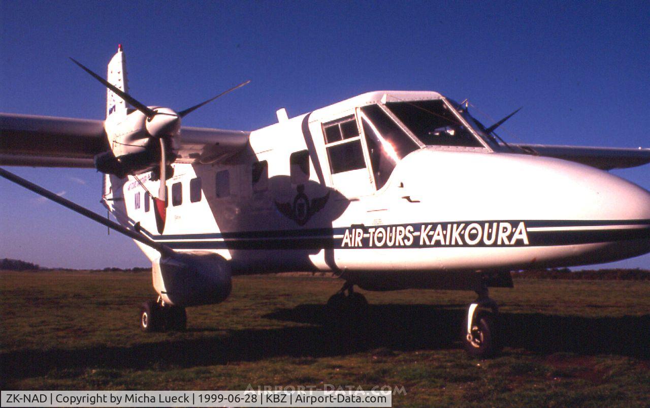 ZK-NAD, 1996 GAF N24A Nomad C/N N24A-30, Ex Flying Doctor Service, now going for whale watching trips