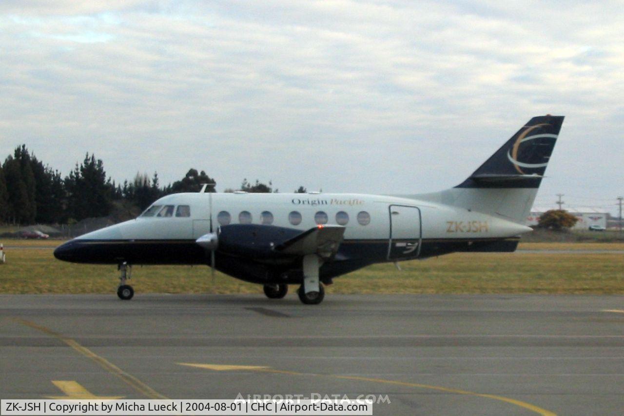 ZK-JSH, 1988 British Aerospace BAe-3109 Jetstream 31 C/N 838, Taxiing to the gate