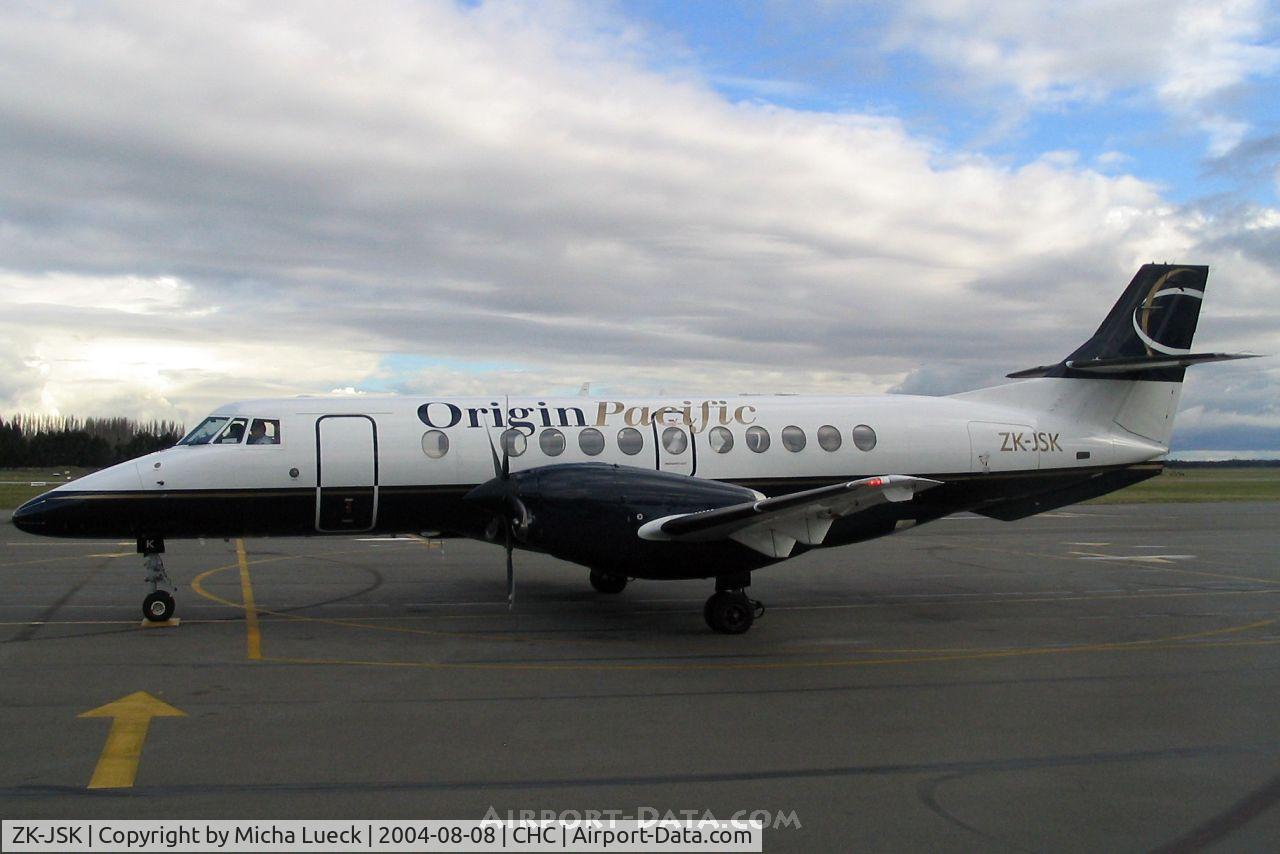 ZK-JSK, 1994 British Aerospace Jetstream 41 C/N 41049, ready for departure