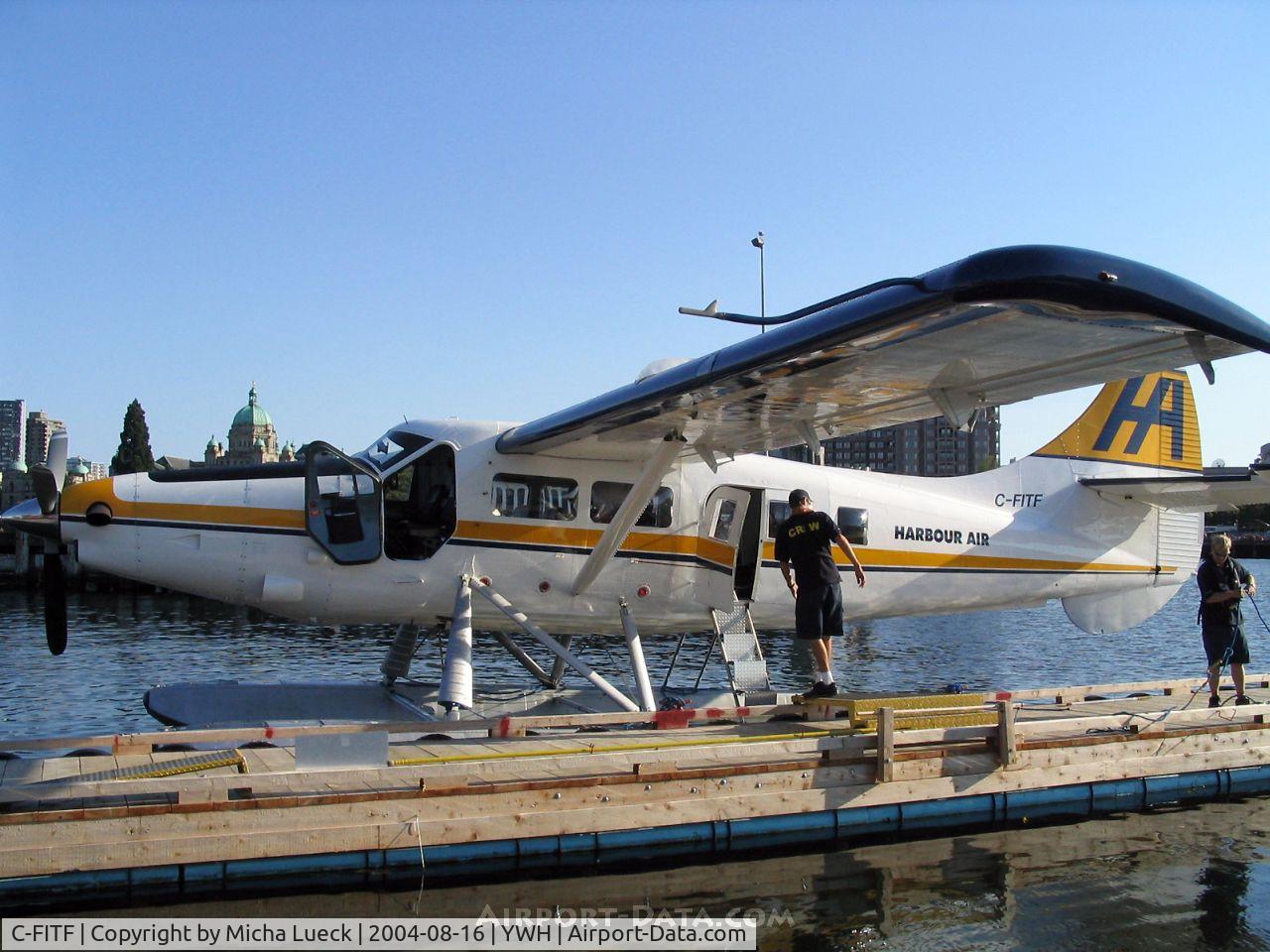 C-FITF, 1955 De Havilland Canada DHC-3T Vazar Turbine Otter C/N 89, In Victoria on Vancouver Island, BC