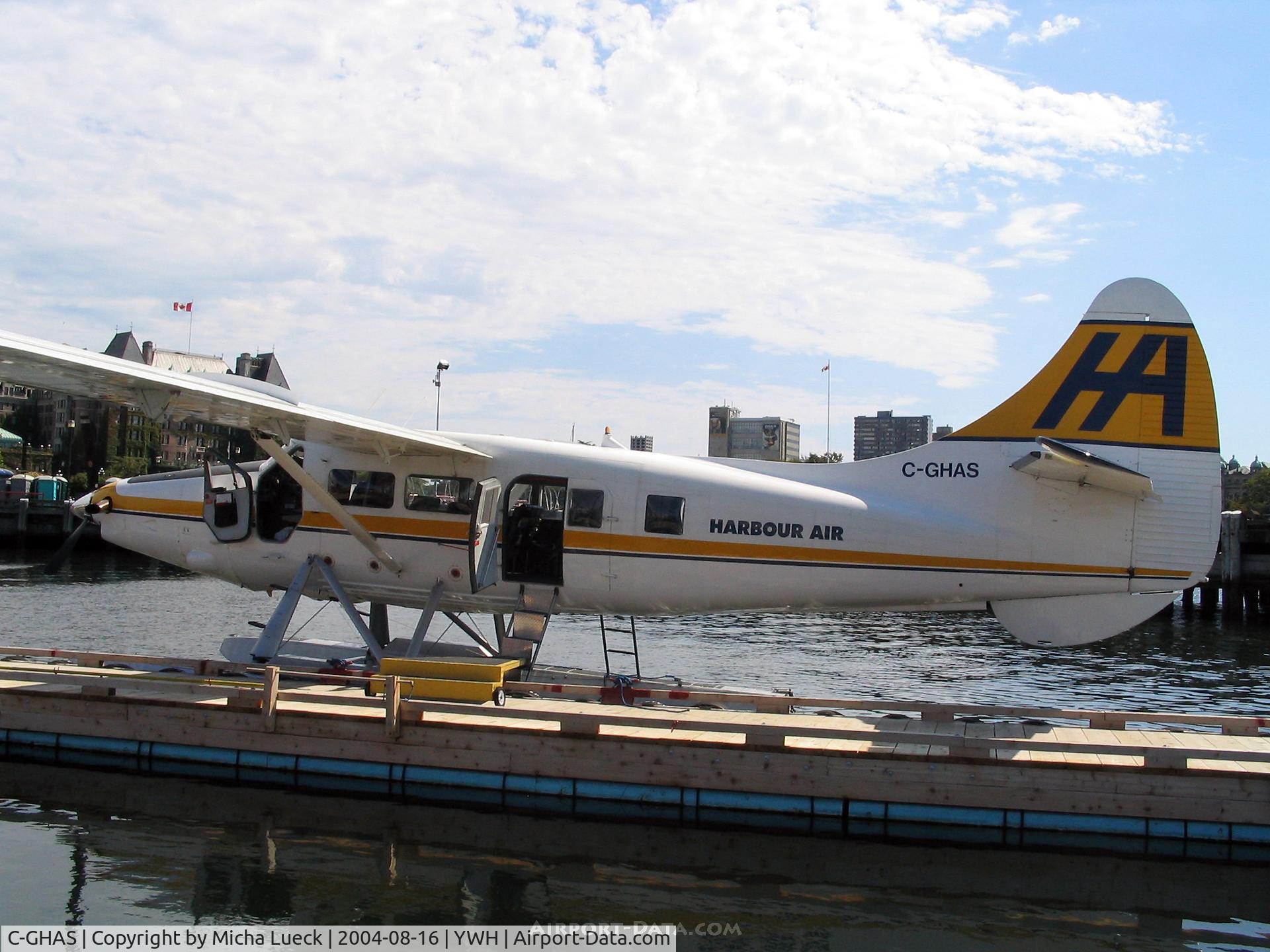 C-GHAS, 1958 De Havilland Canada DHC-3 Otter C/N 284, In Victoria on Vancouver Island, BC