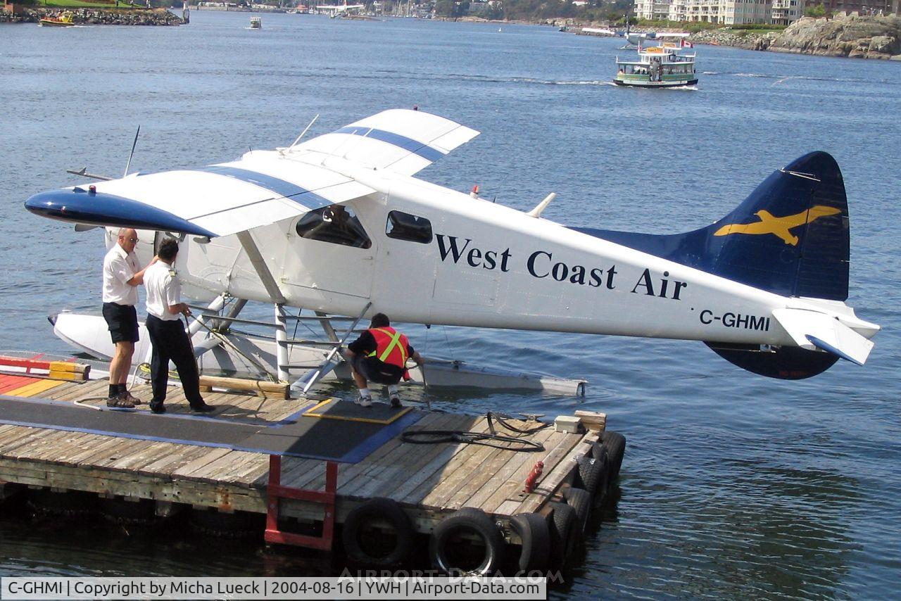 C-GHMI, 1958 De Havilland Canada DHC-2 Beaver Mk.I C/N 1215, A short stop in Victoria, BC
