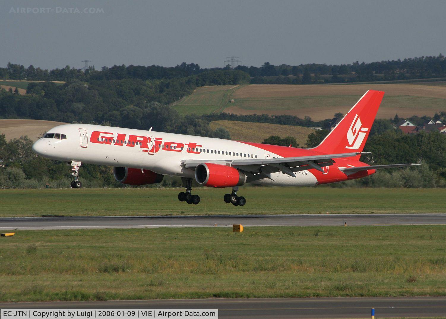 EC-JTN, 1992 Boeing 757-236 C/N 25597, Girjet 757-200