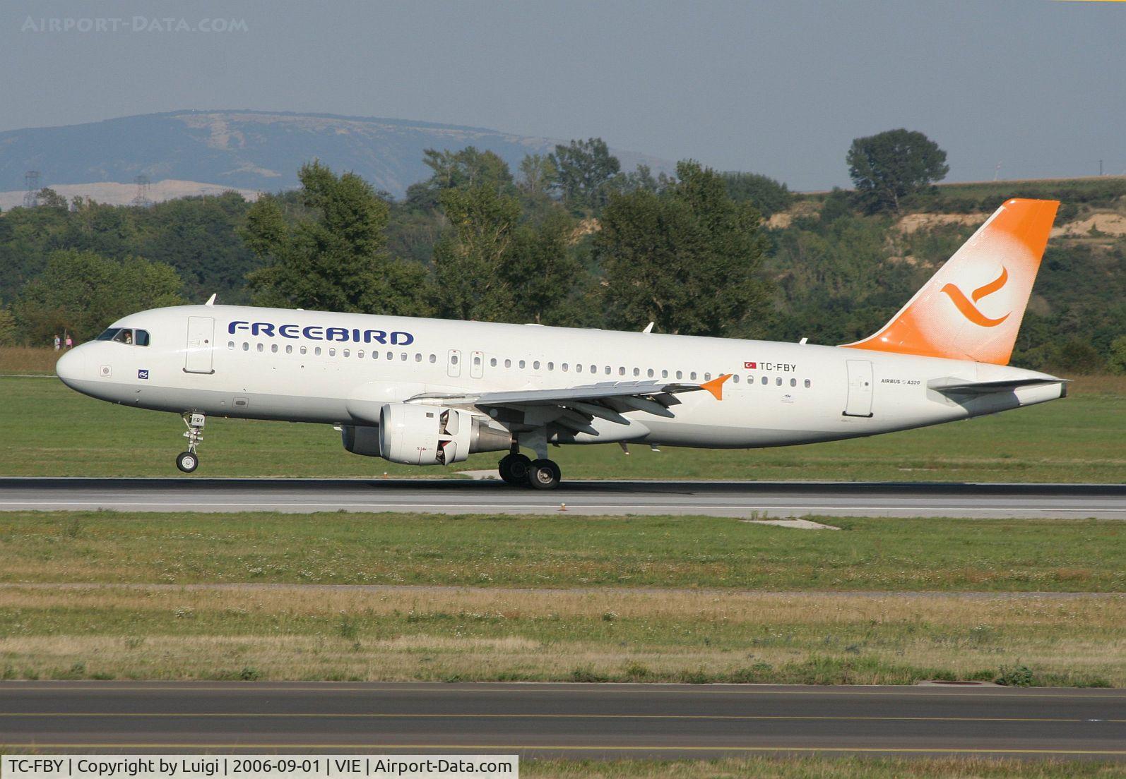 TC-FBY, 1991 Airbus A320-211 C/N 283, Freebird A320