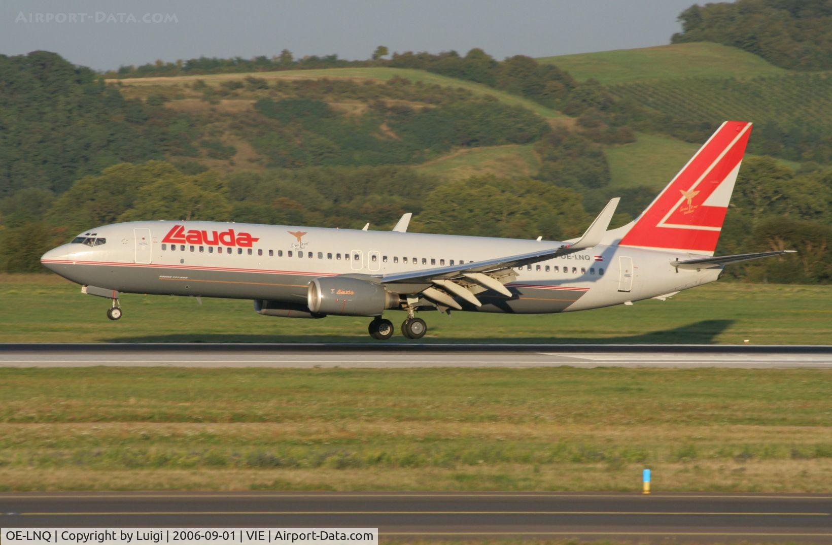 OE-LNQ, 2003 Boeing 737-8Z9 C/N 30421, Lauda Air 737-800