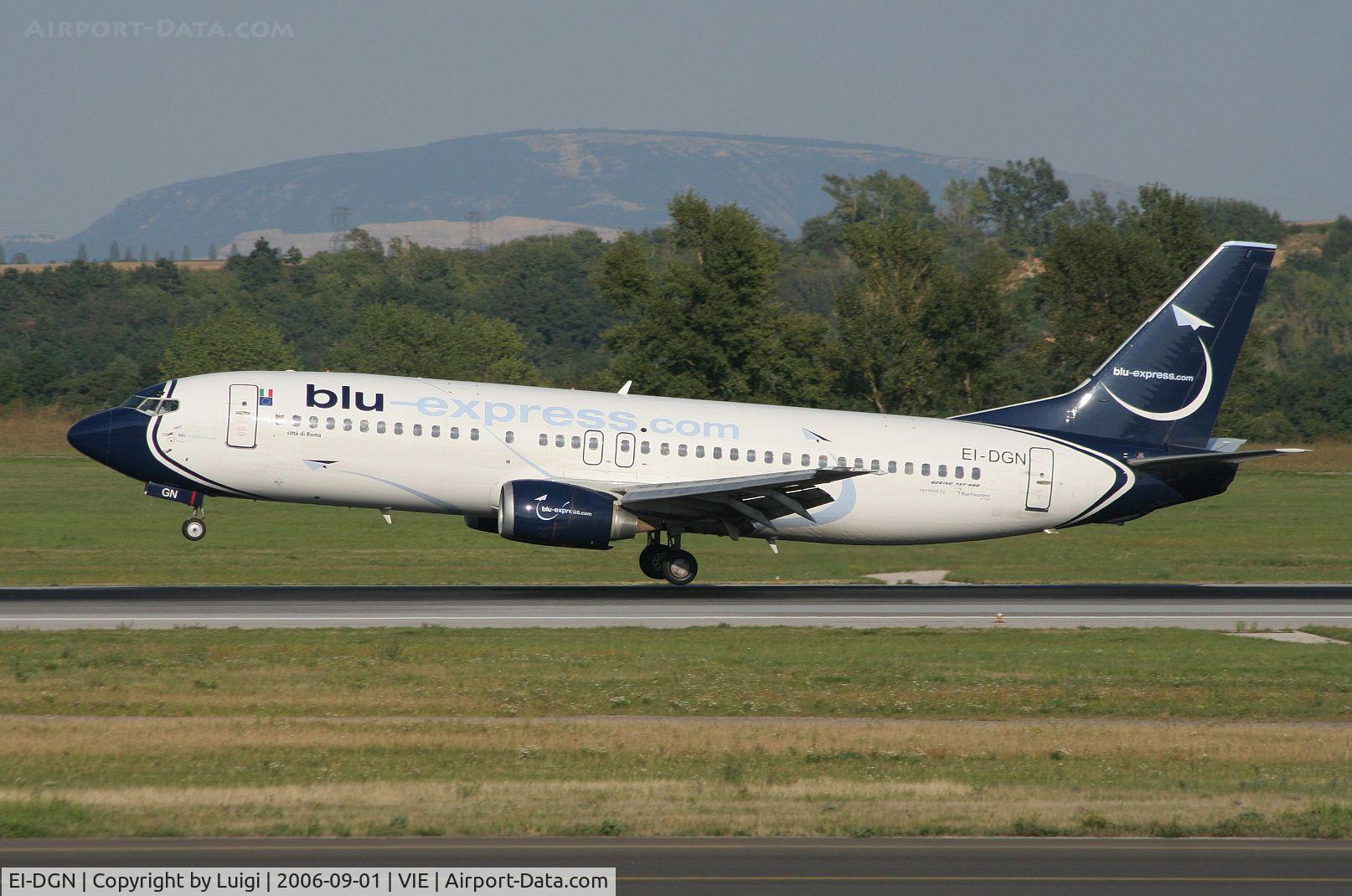EI-DGN, 1992 Boeing 737-4C9 C/N 25429, Blue Express 737-400