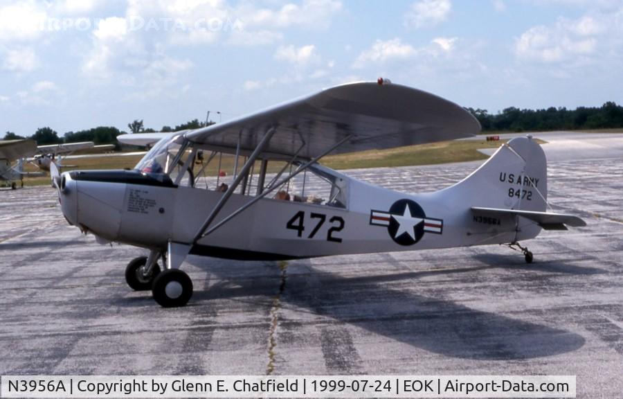 N3956A, Aeronca L-16B (7CCM) C/N 7CCM-50, At the liason bird fly-in