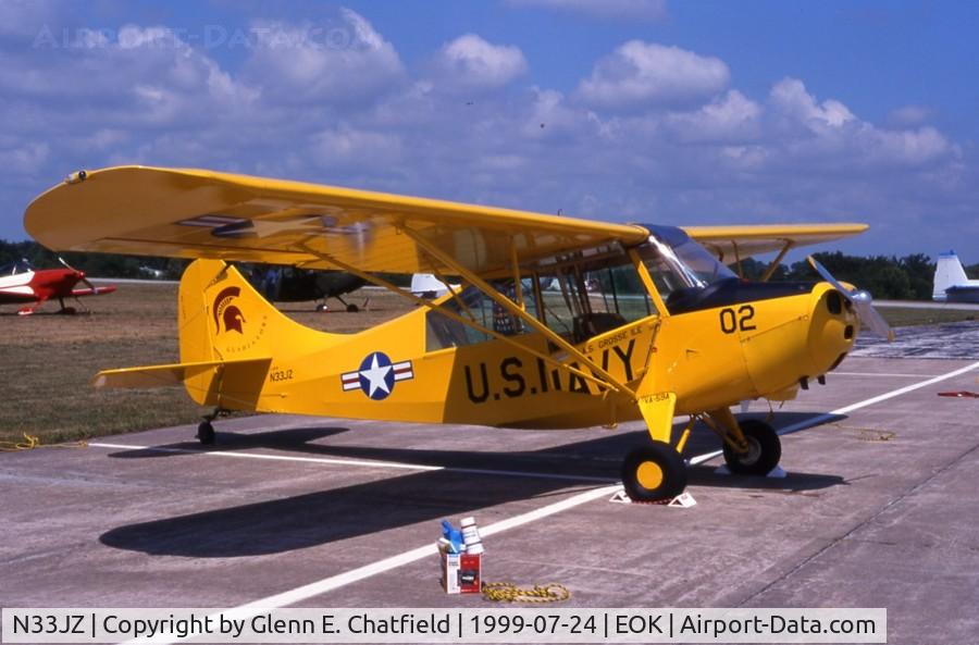 N33JZ, 1948 Aeronca 7AC-CONV Champion C/N 7BCM-487, At the liason bird fly-in