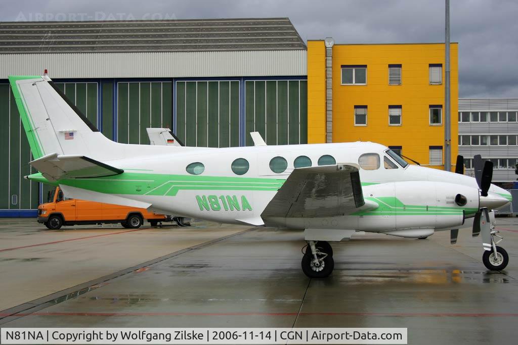 N81NA, 1981 Beech C90 King Air C/N LJ-993, visitor