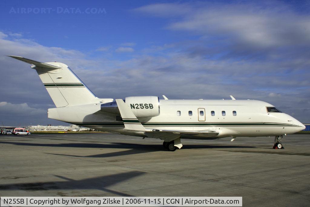 N25SB, 1992 Canadair Challenger 601-3A (CL-600-2B16) C/N 5115, visitor