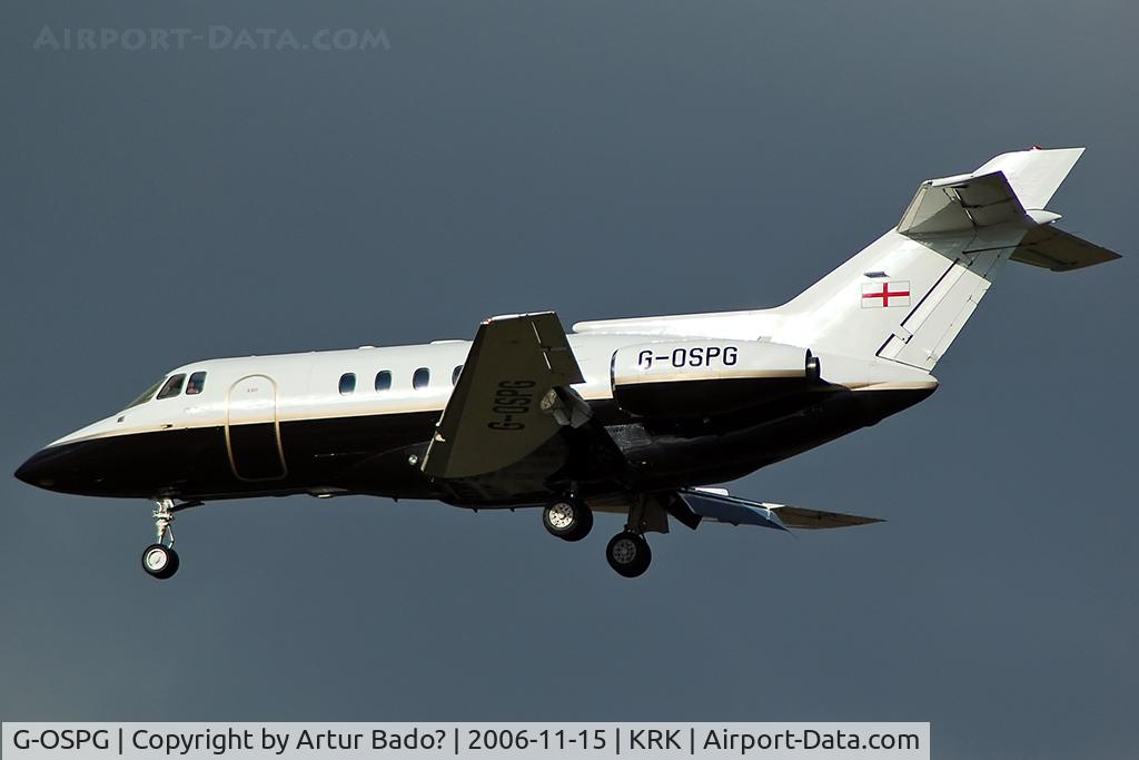 G-OSPG, 1988 British Aerospace BAe.125-800B C/N 258130, Gregg Air