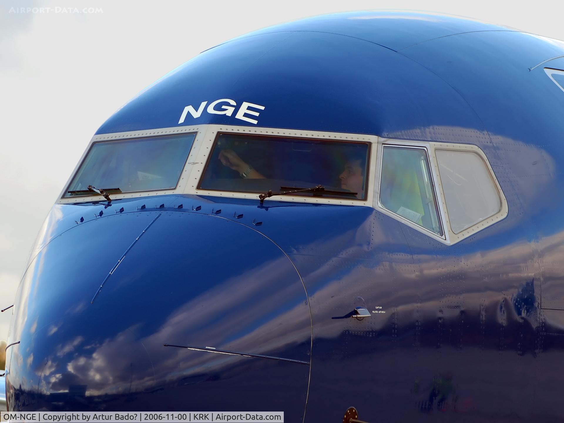 OM-NGE, 2006 Boeing 737-76N C/N 32676, SkyEurope