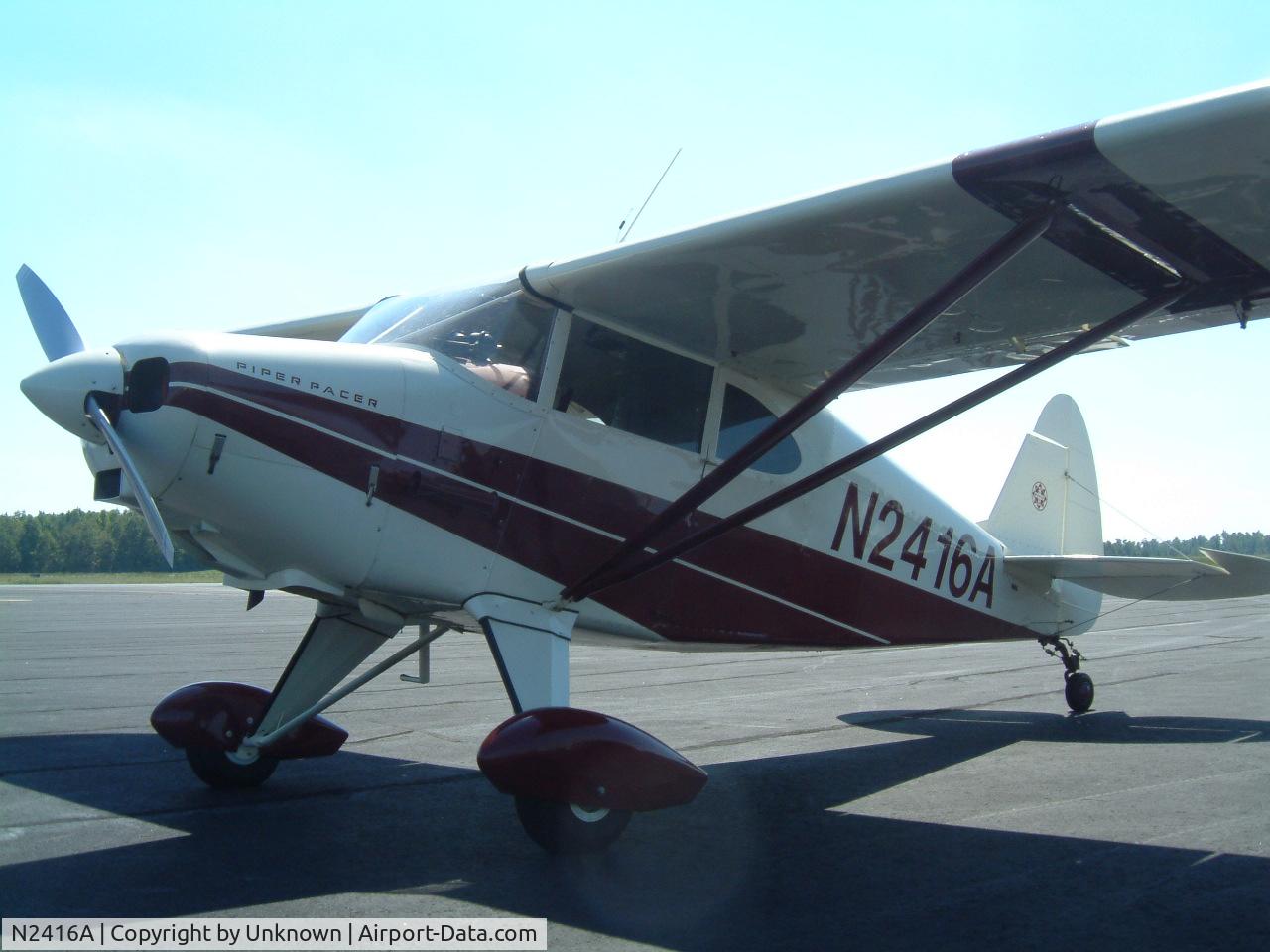 N2416A, 1952 Piper PA-22 C/N 22-782, PA-20/22