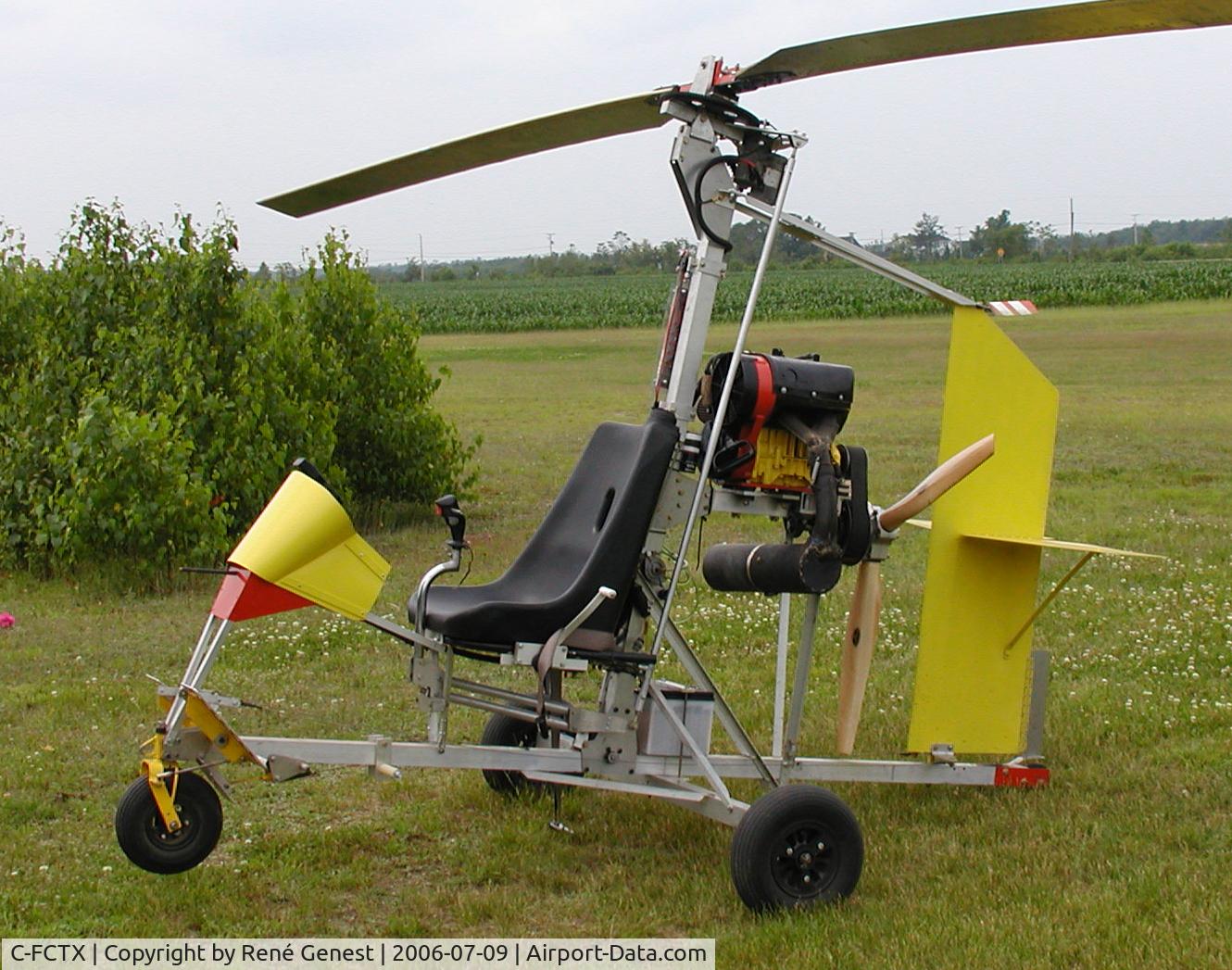 C-FCTX, 1988 Bensen B-8M Gyrocopter Gyrocopter C/N B8M1, St-Lambert airport