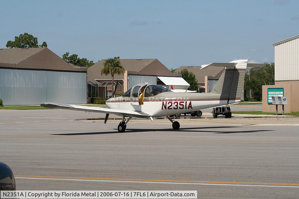 N2351A, 1978 Piper PA-38-112 Tomahawk Tomahawk C/N 38-78A0649, Spruce Creek