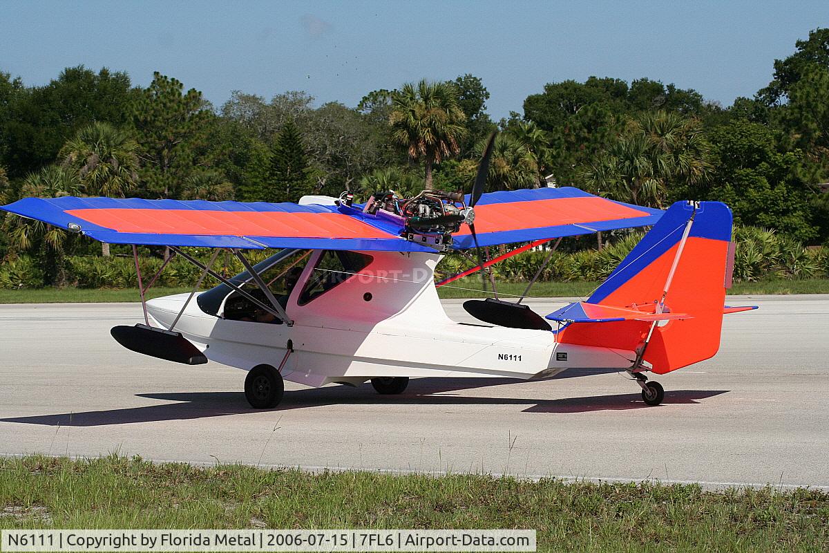 N6111, 2006 Aero Adventure Aventura II C/N AA2A0107, Spruce Creek