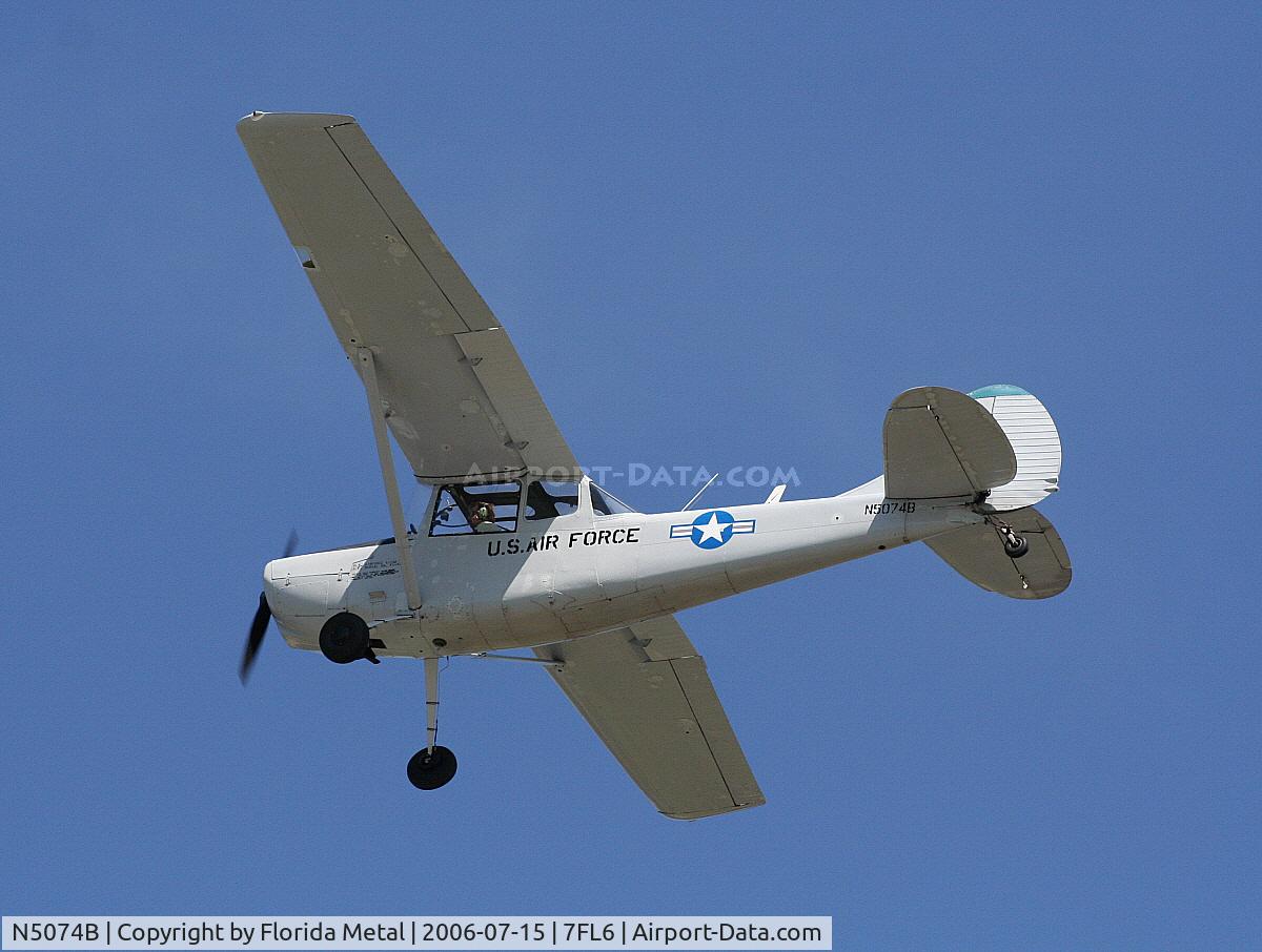 N5074B, 1951 Cessna 305A C/N 21600, Spruce Creek