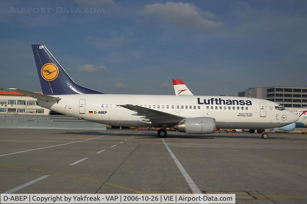 D-ABEP, 1992 Boeing 737-330 C/N 26430, Lufthansa Boeing 737-300