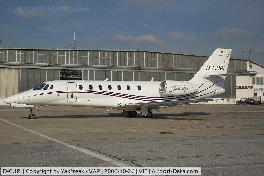D-CUPI, 2006 Cessna 680 Citation Sovereign C/N 680-0066, Cessna 680