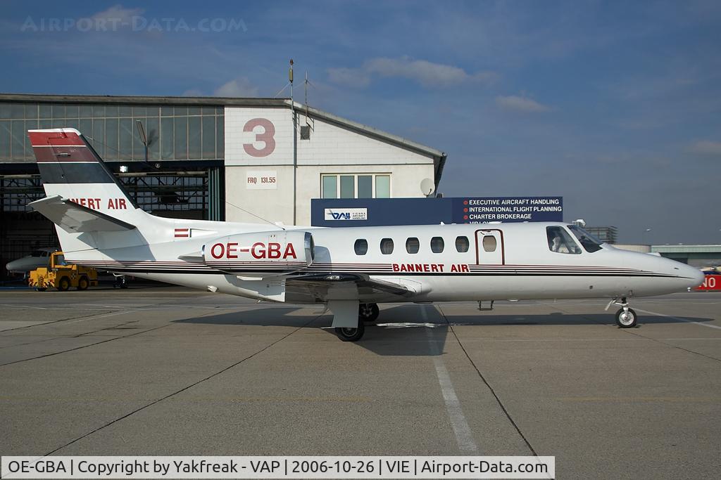 OE-GBA, 1979 Cessna 550 Citation II C/N 550-0085, Bannert Air Cessna 550 Citation 2