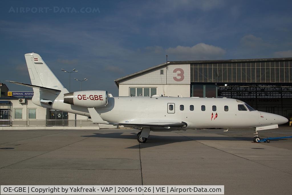 OE-GBE, 2004 Israel Aircraft Industries IAI-1124A Westwind II C/N 153, Bannert Air