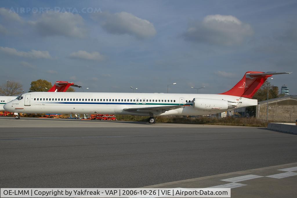 OE-LMM, 1993 McDonnell Douglas MD-83 (DC-9-83) C/N 53377, Map Jets MD80