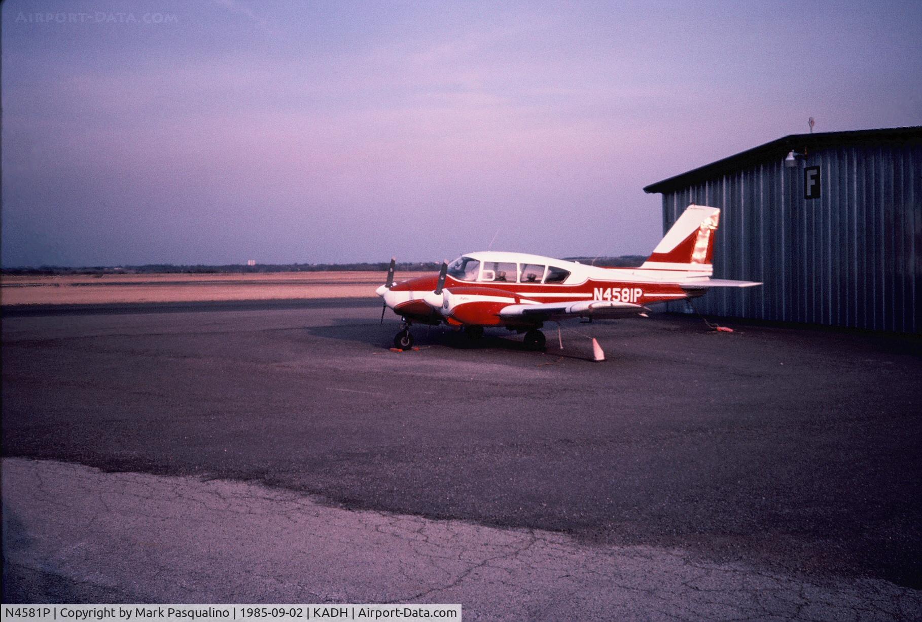 N4581P, 1960 Piper PA-23-250 Aztec C/N 27-90, Piper PA-23-250