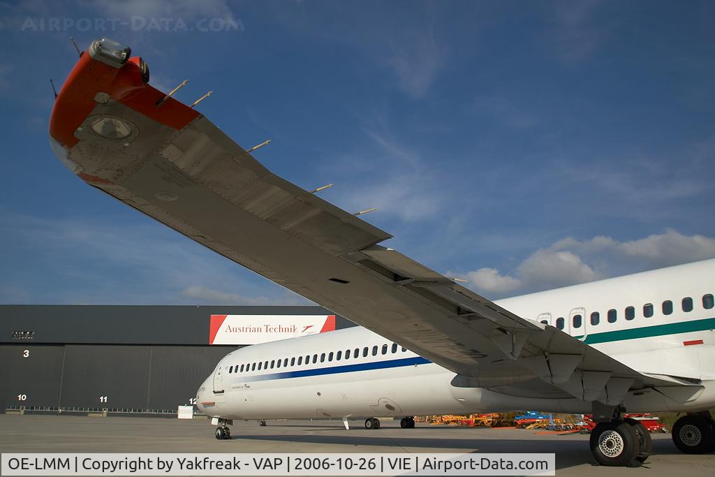 OE-LMM, 1993 McDonnell Douglas MD-83 (DC-9-83) C/N 53377, Map Jets MD80