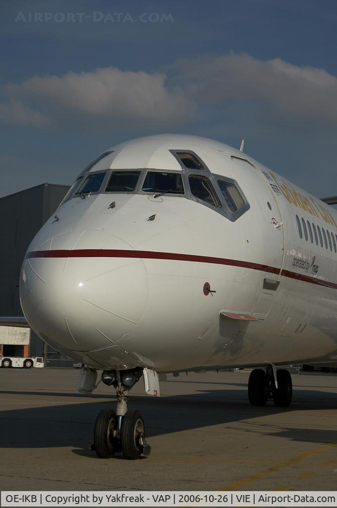 OE-IKB, 1986 McDonnell Douglas MD-83 (DC-9-83) C/N 49448, Golden City/Map Jets MD80