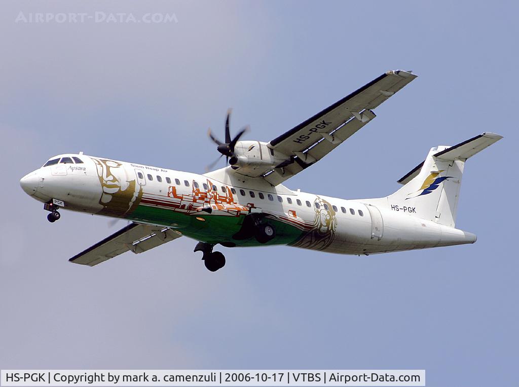 HS-PGK, 2001 ATR 72-212A C/N 680, ATR.72