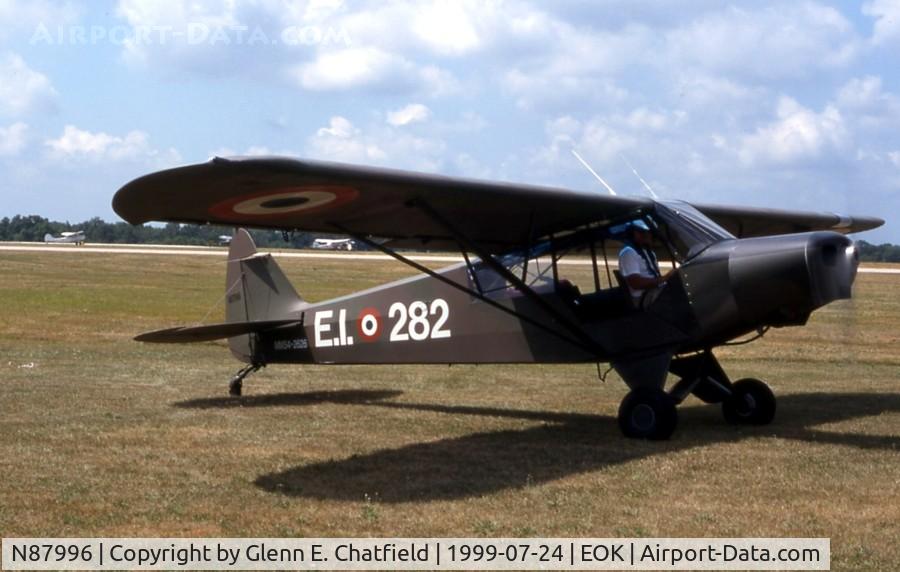N87996, 1954 Piper L-21B Super Cub (PA-18-135) C/N 18-4026, At the liason bird fly-in
