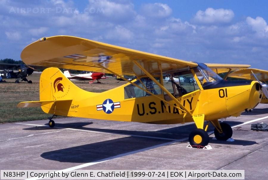 N83HP, 1947 Aeronca 7AC-CONV Champion C/N 7BCM-172, At the liason bird fly-in
