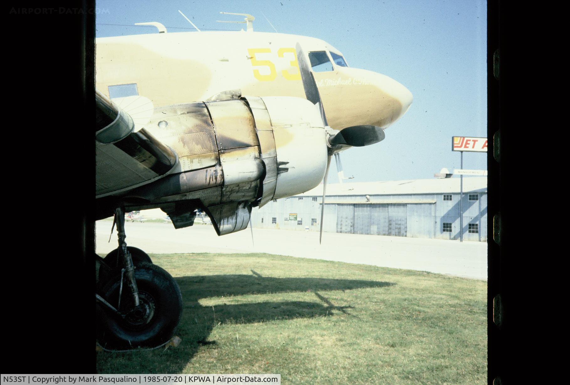 N53ST, 1943 Douglas DC3C (C-47A-20-DL) C/N 9380, DC-3