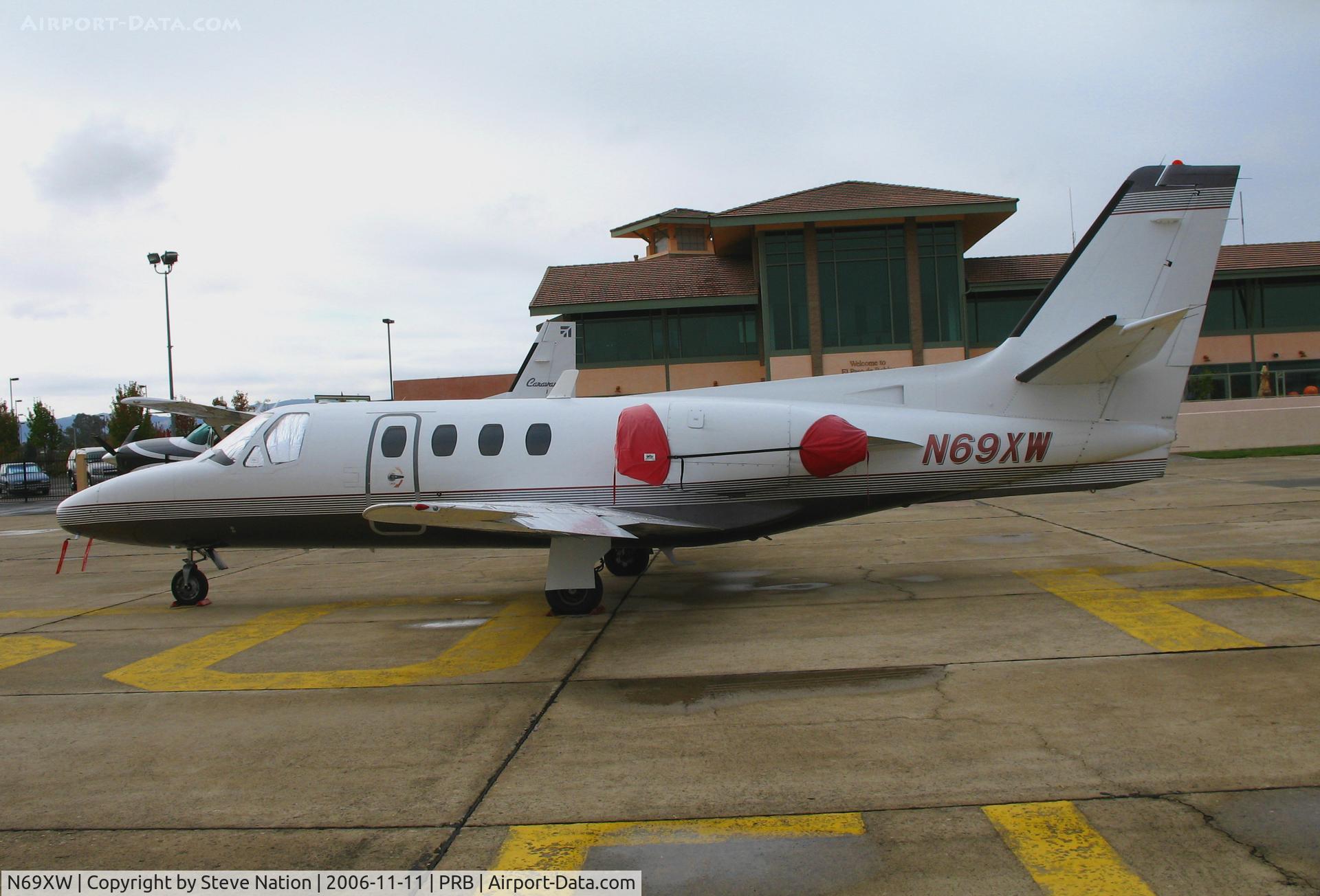 N69XW, 1974 Cessna 500 C/N 500-0142, Blue Sky Jet 1974 Cessna 500 @ Paso Robles Municipal Airport, CA