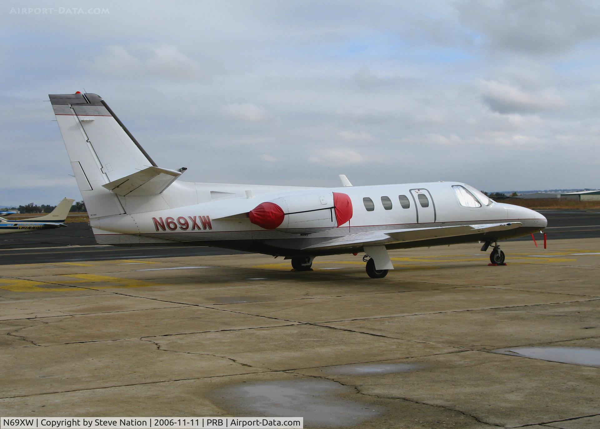 N69XW, 1974 Cessna 500 C/N 500-0142, Blue Sky Jet 1974 Cessna 500 @ Paso Robles Municipal Airport, CA