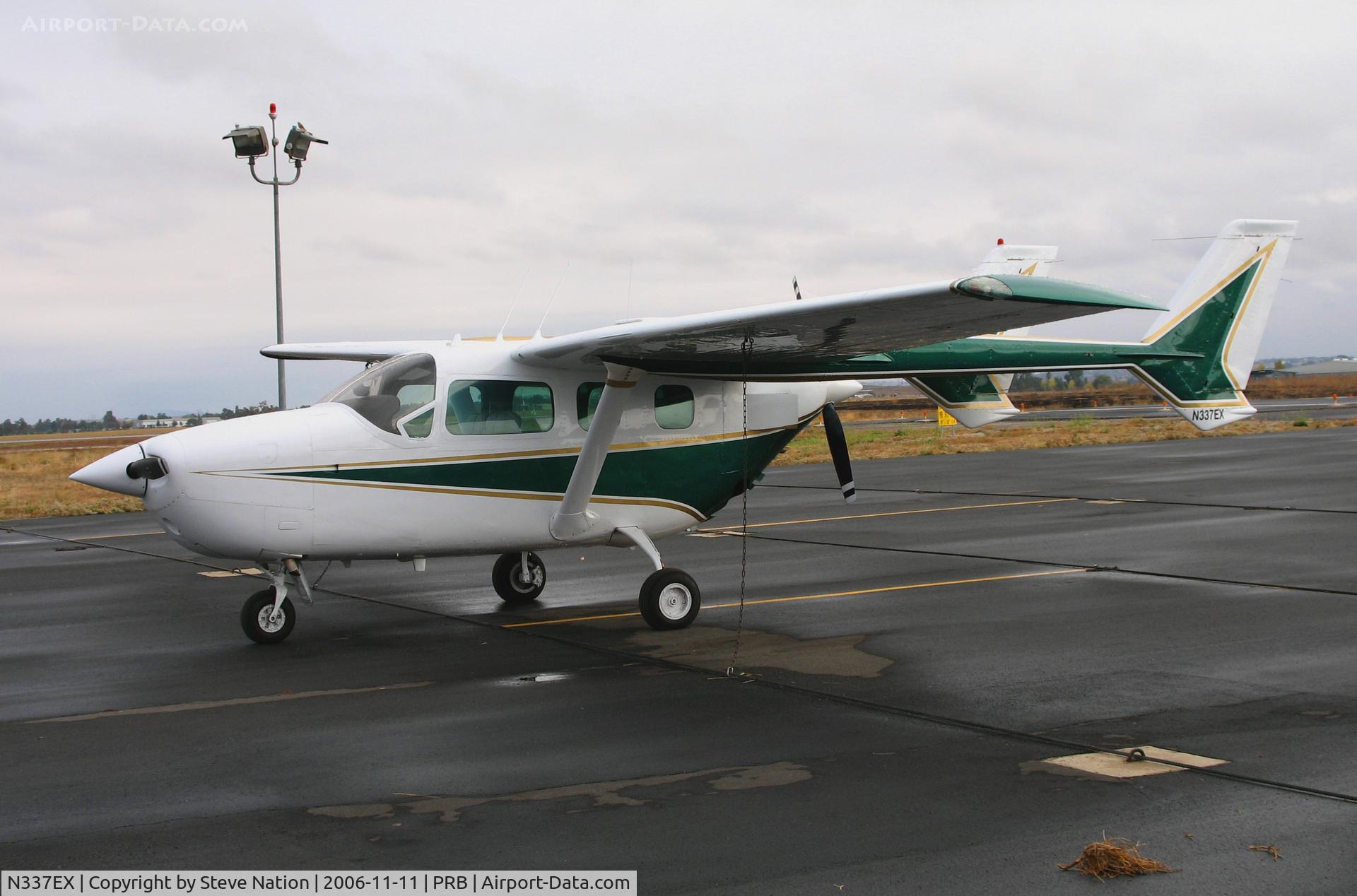 N337EX, Cessna 337G Super Skymaster C/N 33701737, Cessna 337G visiting @ Paso Robles Municipal Airport, CA