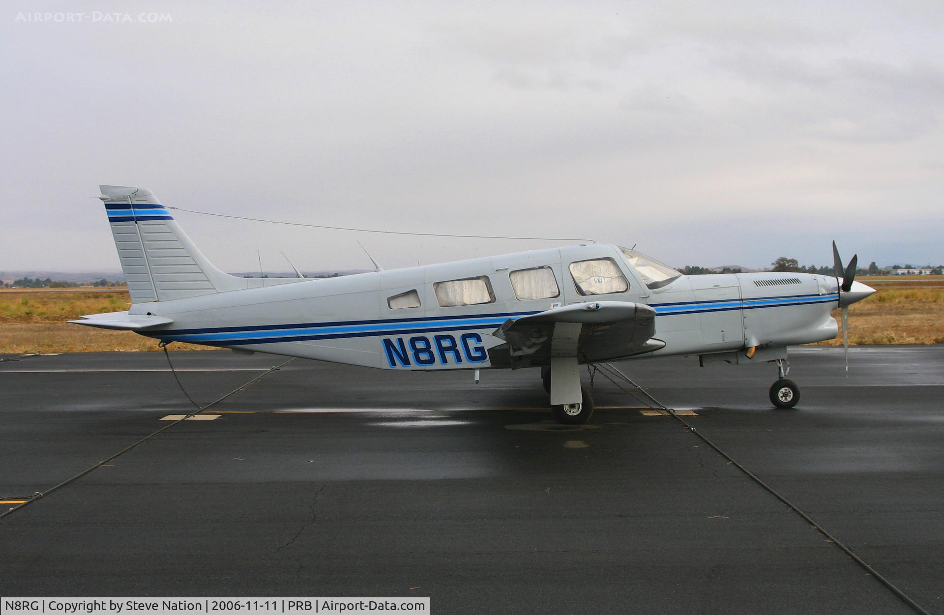 N8RG, 1979 Piper PA-32R-301T Turbo Saratoga C/N 32R-8029012, 1979 Piper PA-32R-301T visiting @ Paso Robles Municipal Airport, CA